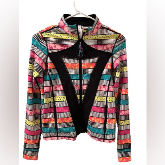 Ivivva Other - Ivivva Size 12 Girls Multi Coloured Stride Jacket (E)